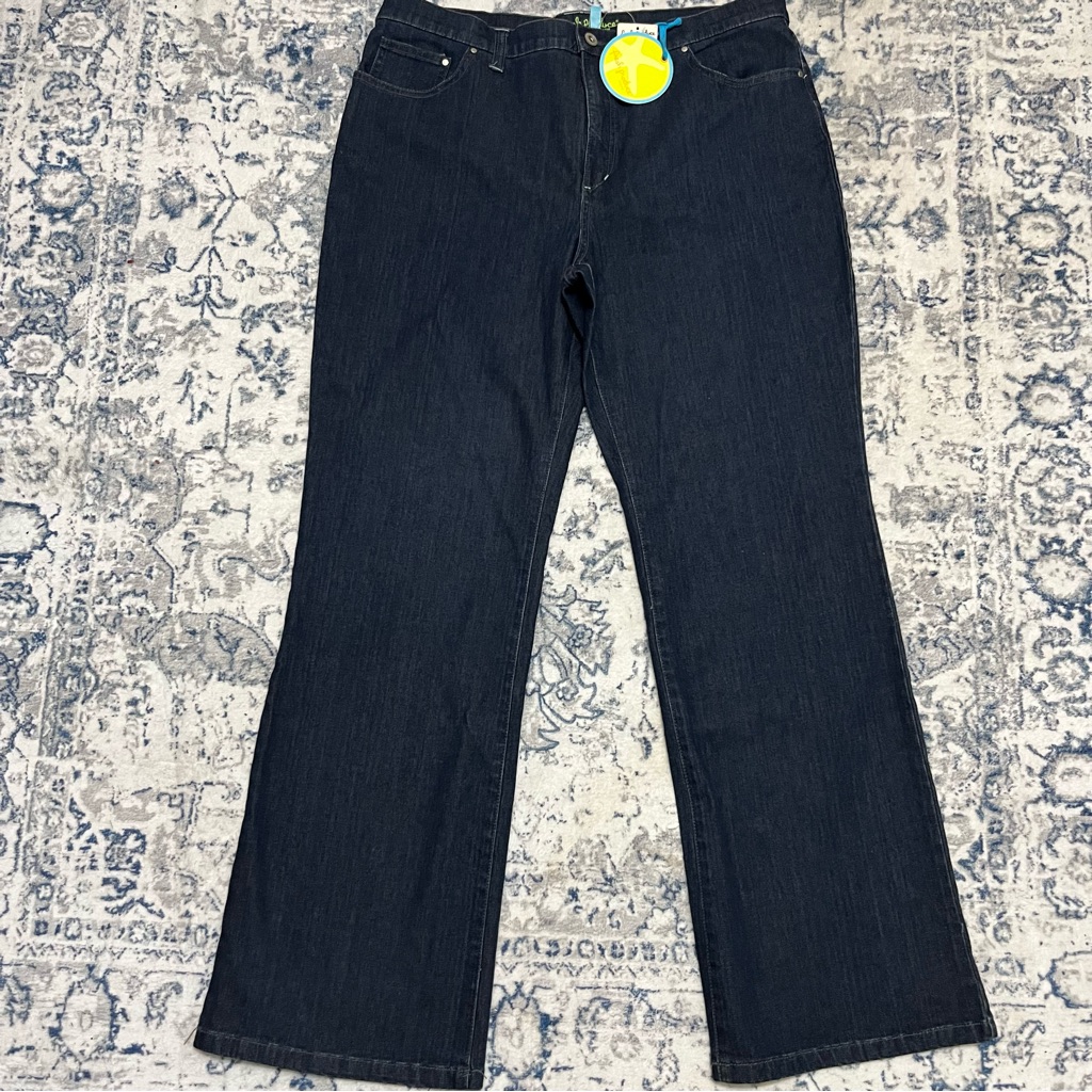 Fresh Produce Blue Flare Wide Leg Jeans